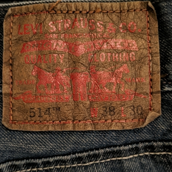 LEVI'S 514 SLIM STRAIGHT 38X30 - Picture 3 of 9